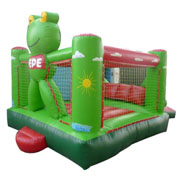 fashion inflatable Fun Frogs bouncer